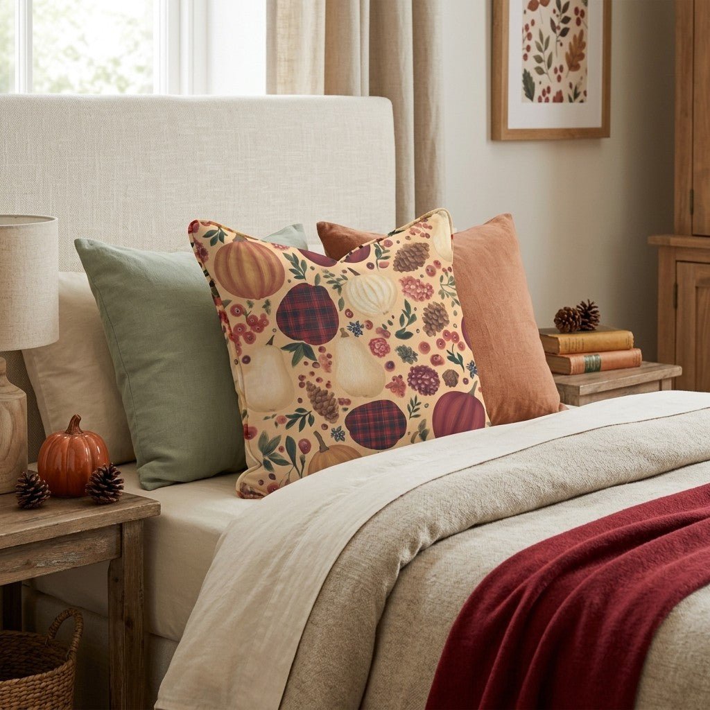 Falling for Autumn Throw Pillow - Hillcroft Home