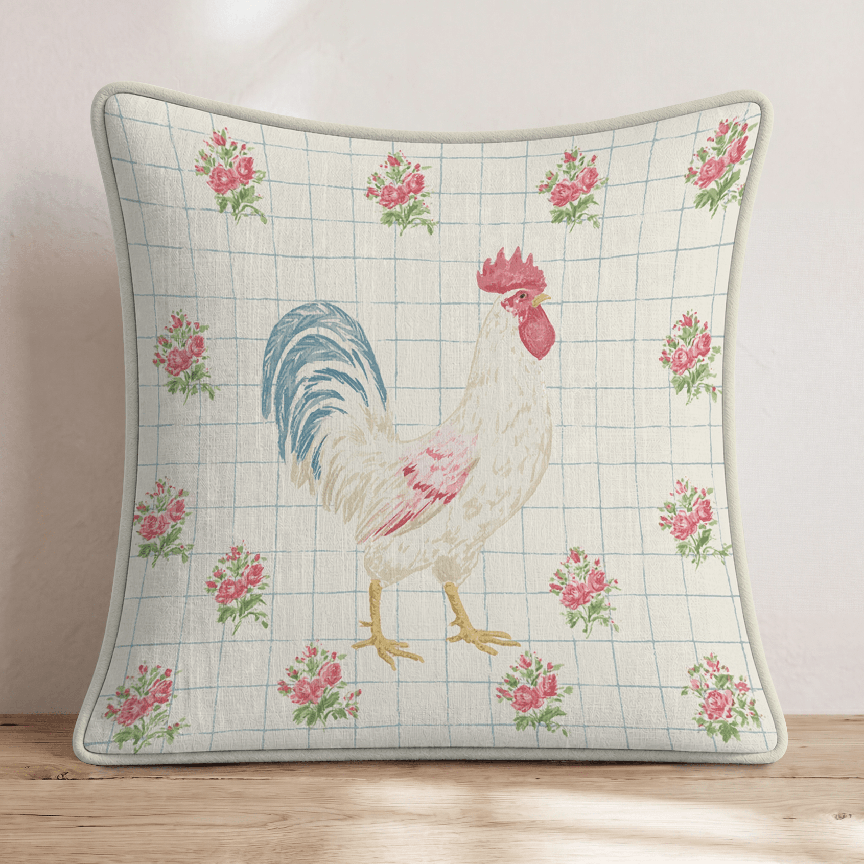 Farm Fresh Throw Pillow - Hillcroft Home