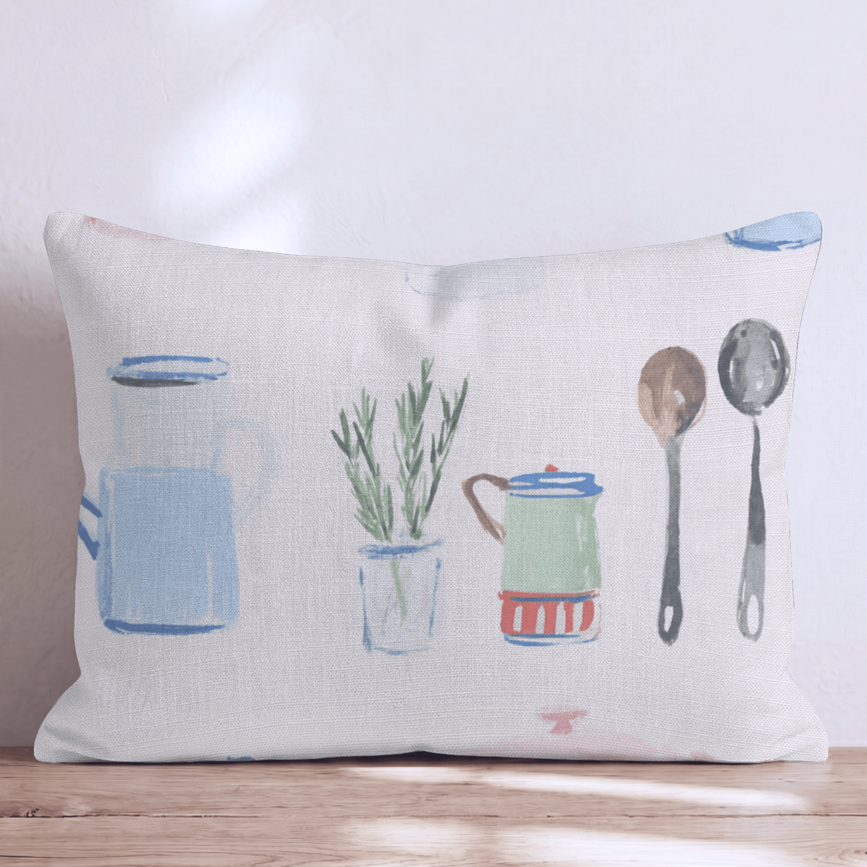 Farm to Table Throw Pillow - Hillcroft Home