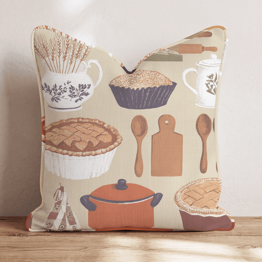 Farmhouse Baking Day Throw Pillow - Hillcroft Home