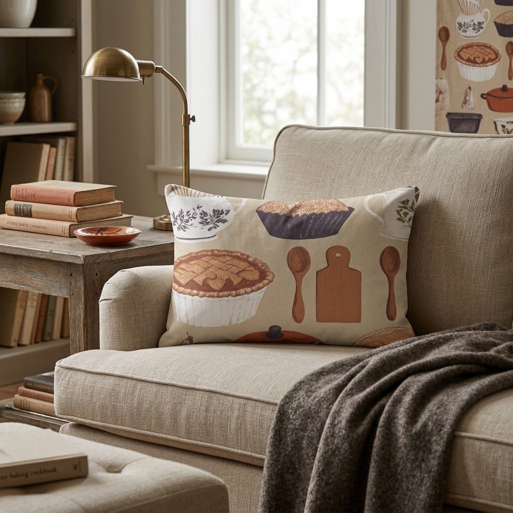 Farmhouse Baking Day Throw Pillow - Hillcroft Home