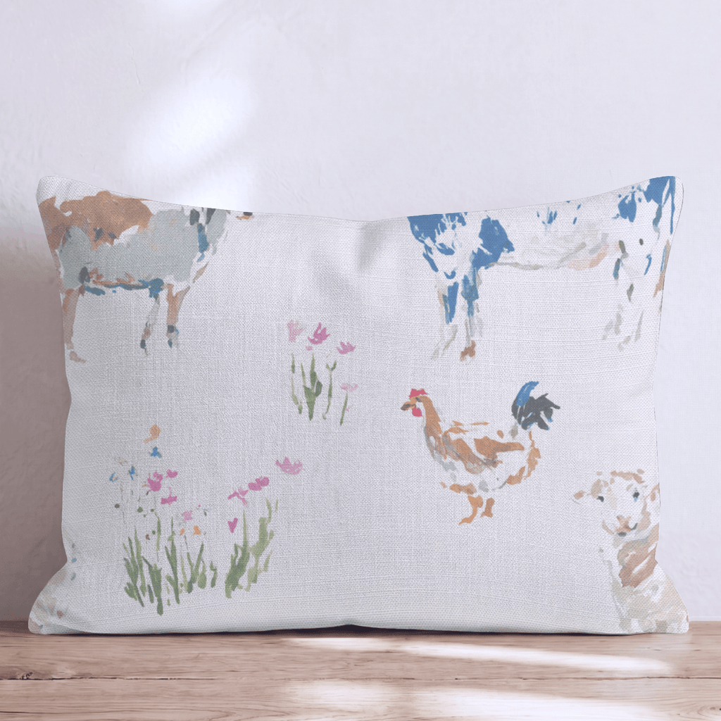 Farmhouse Friends Throw Pillow - Hillcroft Home