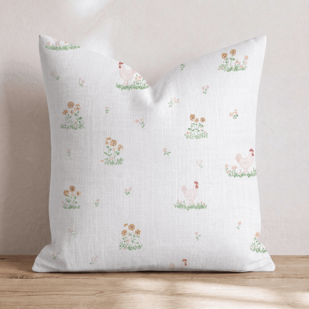 Farmyard Throw Pillow - Hillcroft Home