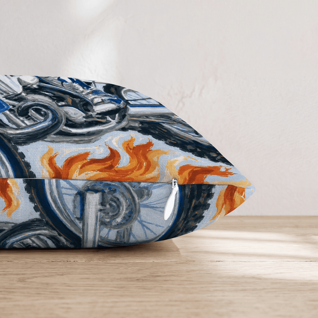Fast Lane Throw Pillow - Hillcroft Home