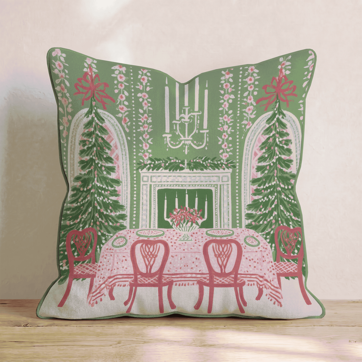 Feast Your Eyes Throw Pillow throw pillow - Hillcroft Home
