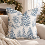 Feeling Blue Spruce Throw Pillow throw pillow - Hillcroft Home