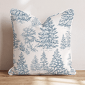 Feeling Blue Spruce Throw Pillow throw pillow - Hillcroft Home