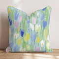 Feilds of Tulips Throw Pillow - Hillcroft Home