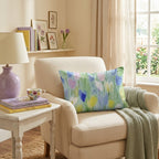 Feilds of Tulips Throw Pillow - Hillcroft Home