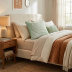 Fern Frond Throw Pillow - Hillcroft Home