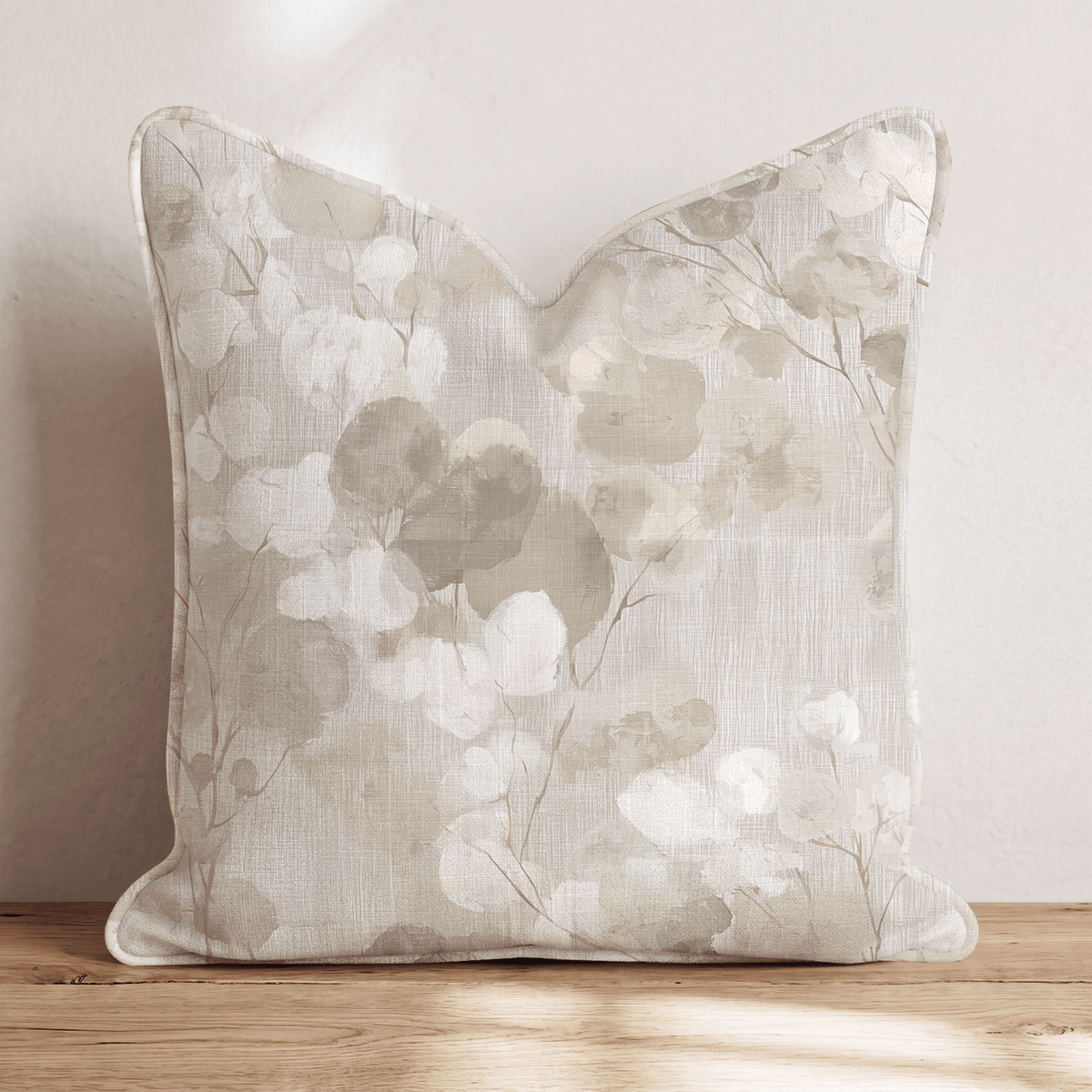 Fern Hollow Linen Throw Pillow throw pillow - Hillcroft Home