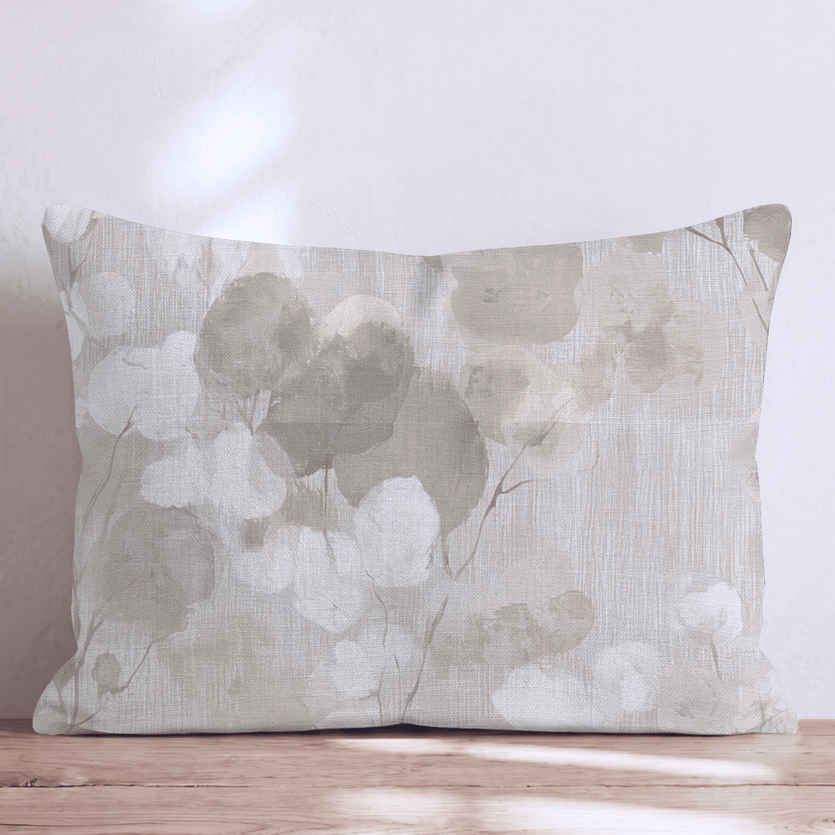 Fern Hollow Linen Throw Pillow throw pillow - Hillcroft Home