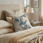 Fern Spirals Throw Pillow - Hillcroft Home