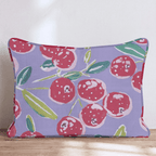 Festive Berry Delight Throw Pillow - Hillcroft Home