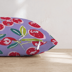 Festive Berry Delight Throw Pillow - Hillcroft Home