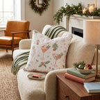 Festive Cocktail Party Throw Pillow throw pillow - Hillcroft Home