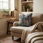 Festive Foresters Throw Pillow - Hillcroft Home