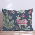 Festive Foresters Throw Pillow - Hillcroft Home