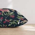 Festive Foresters Throw Pillow - Hillcroft Home
