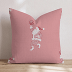 Festive Hoops Throw Pillow - Hillcroft Home