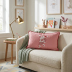 Festive Hoops Throw Pillow - Hillcroft Home