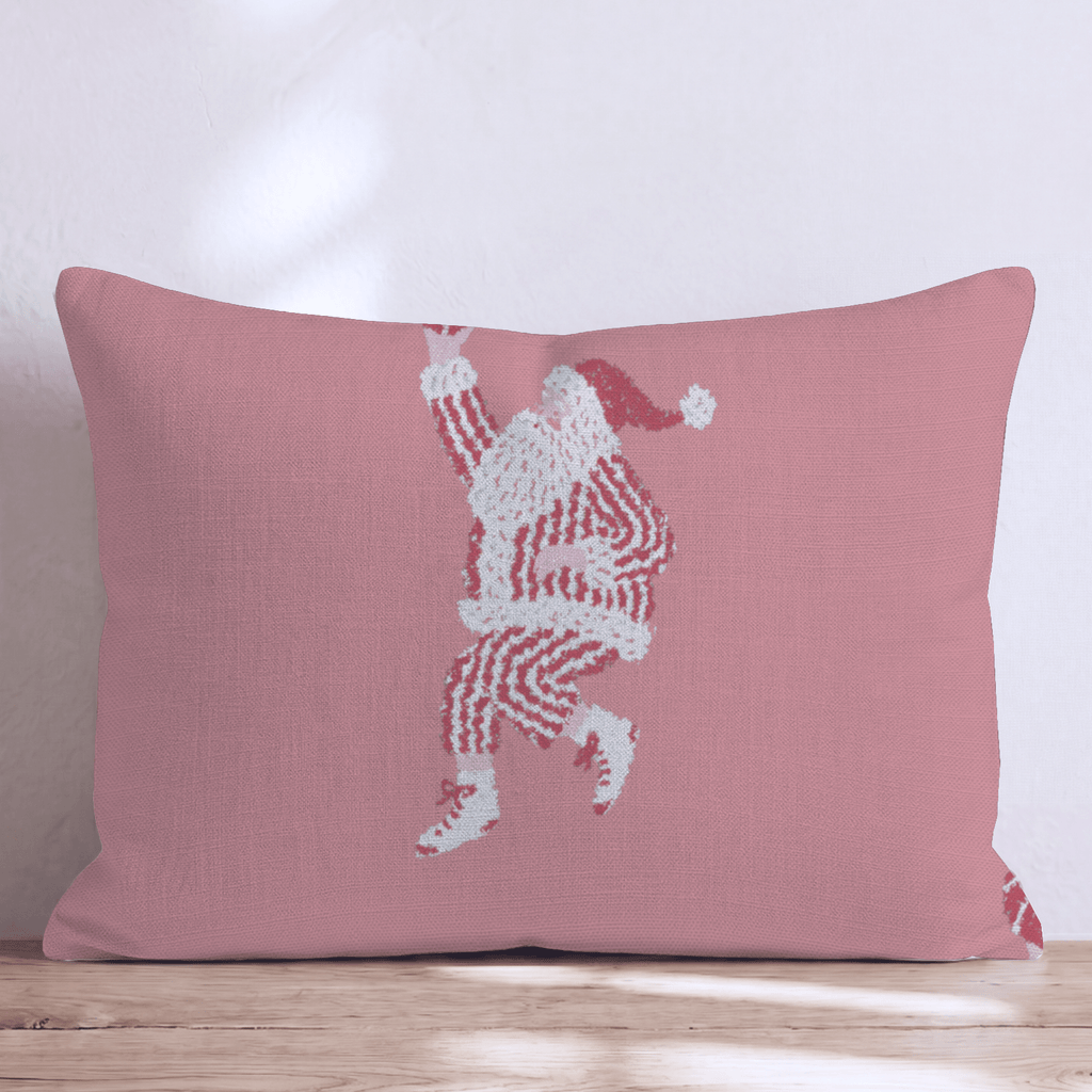 Festive Hoops Throw Pillow - Hillcroft Home