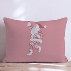 Festive Hoops Throw Pillow - Hillcroft Home