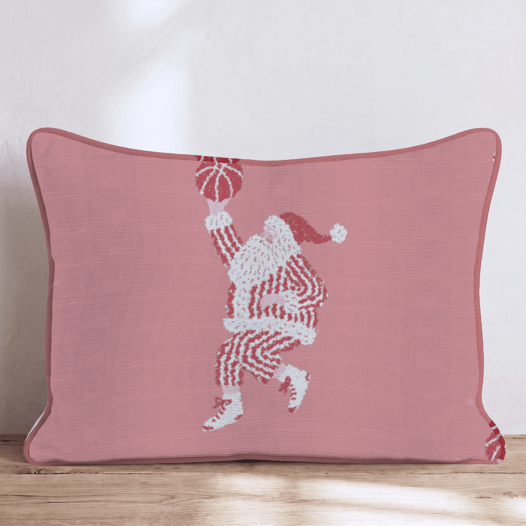 Festive Hoops Throw Pillow - Hillcroft Home