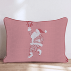 Festive Hoops Throw Pillow - Hillcroft Home