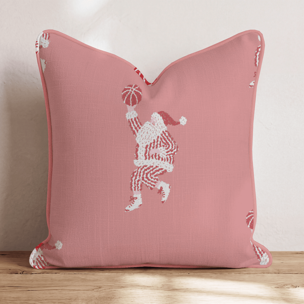 Festive Hoops Throw Pillow - Hillcroft Home