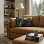 Festive Riders Throw Pillow - Hillcroft Home