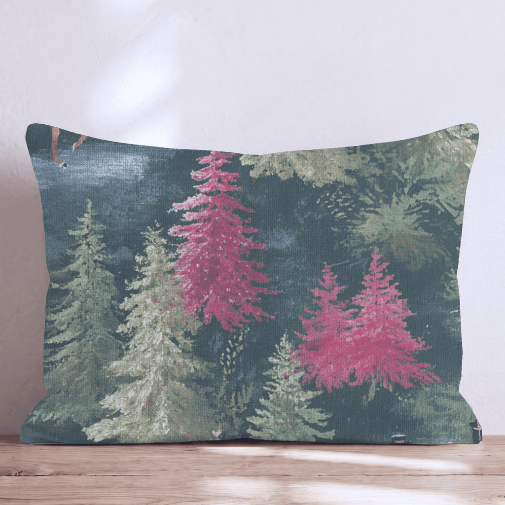 Festive Riders Throw Pillow - Hillcroft Home