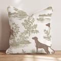 Field and Stream Toile Throw Pillow - Hillcroft Home