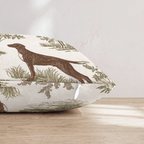 Field and Stream Toile Throw Pillow - Hillcroft Home