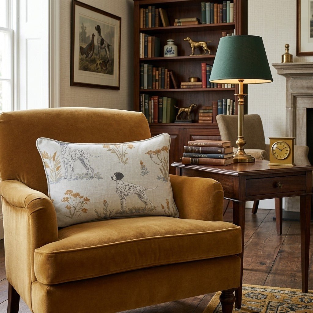 Field Dog Botanicals Throw Pillow - Hillcroft Home