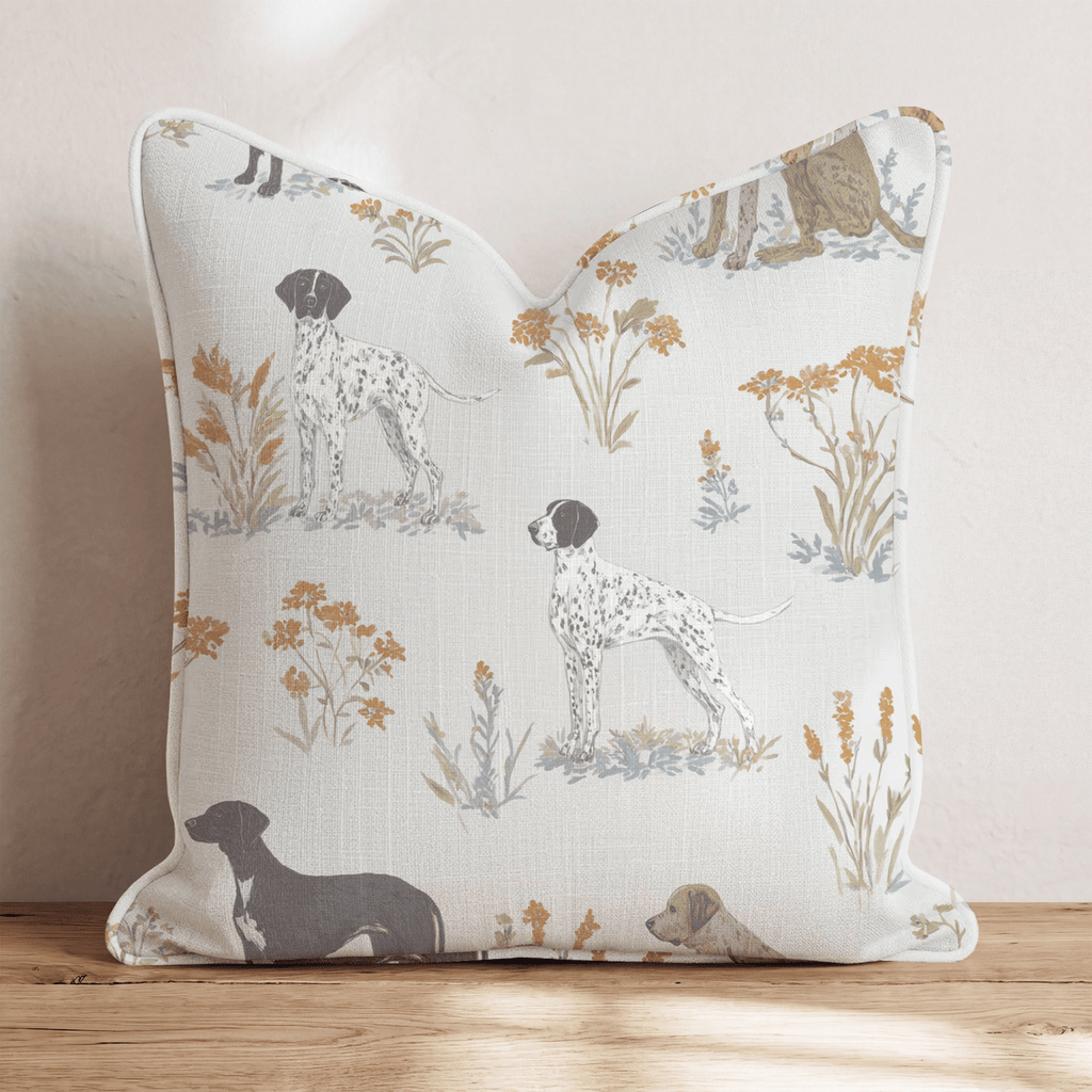 Field Dog Botanicals Throw Pillow - Hillcroft Home