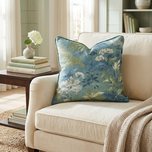 Field of Ferns Throw Pillow - Hillcroft Home