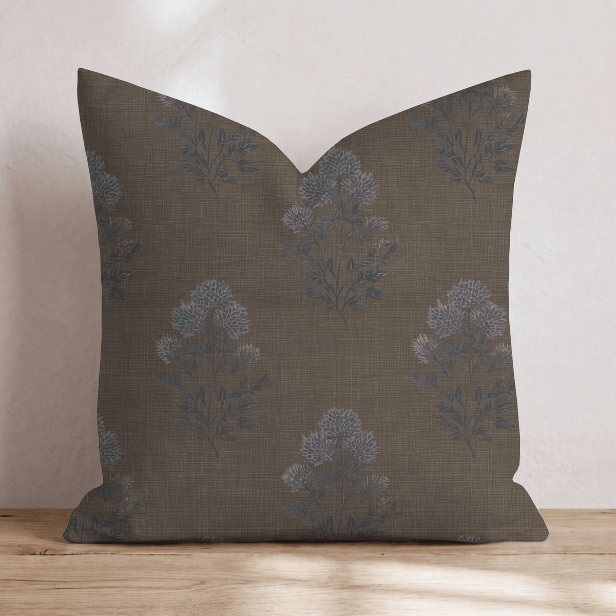 Fig Textile Bloom Throw Pillow throw pillow - Hillcroft Home