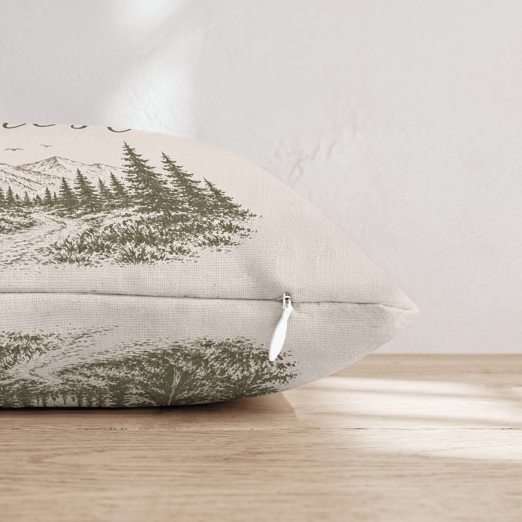Find me in the Forest Throw Pillow - Hillcroft Home