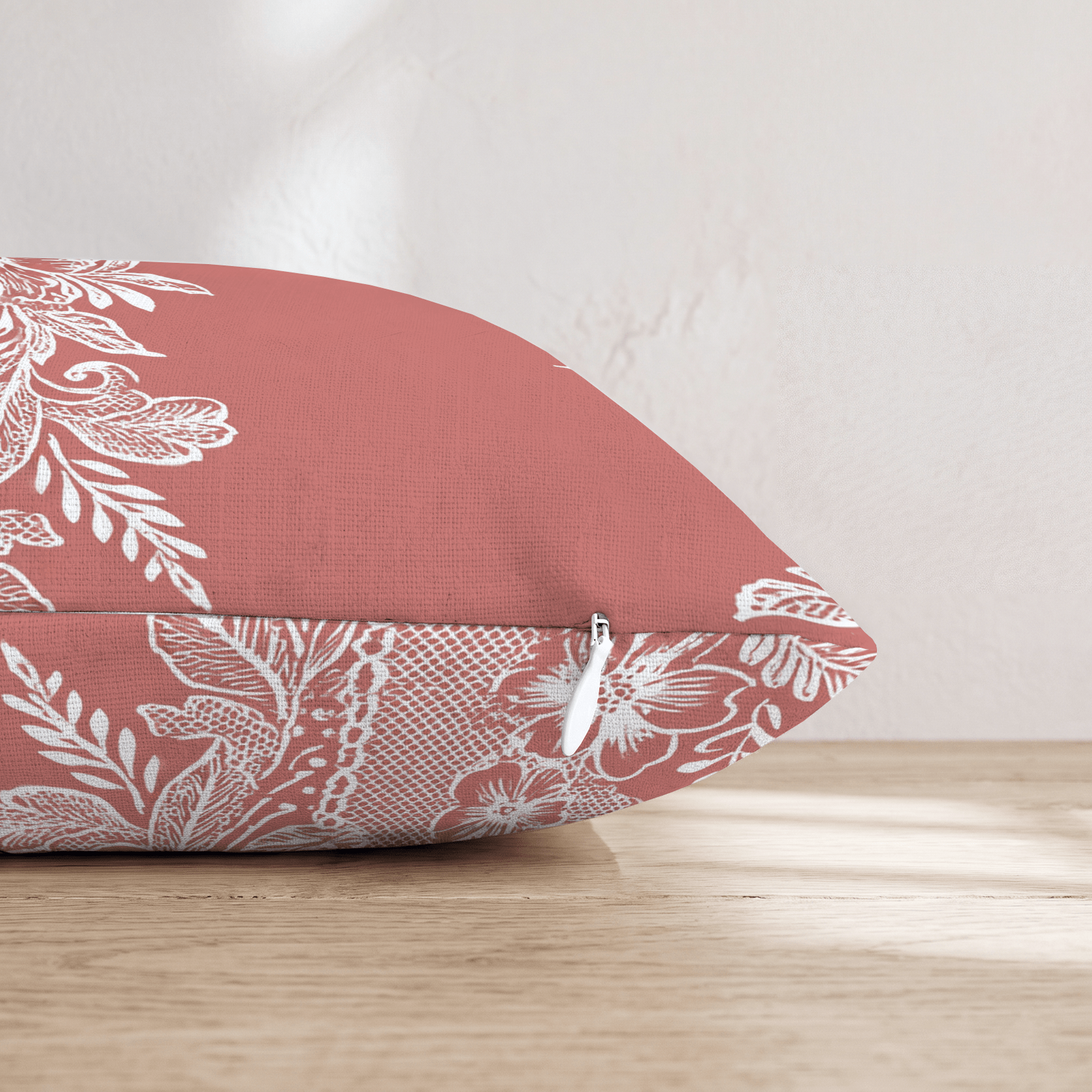 Fine Lace Throw Pillow - Hillcroft Home