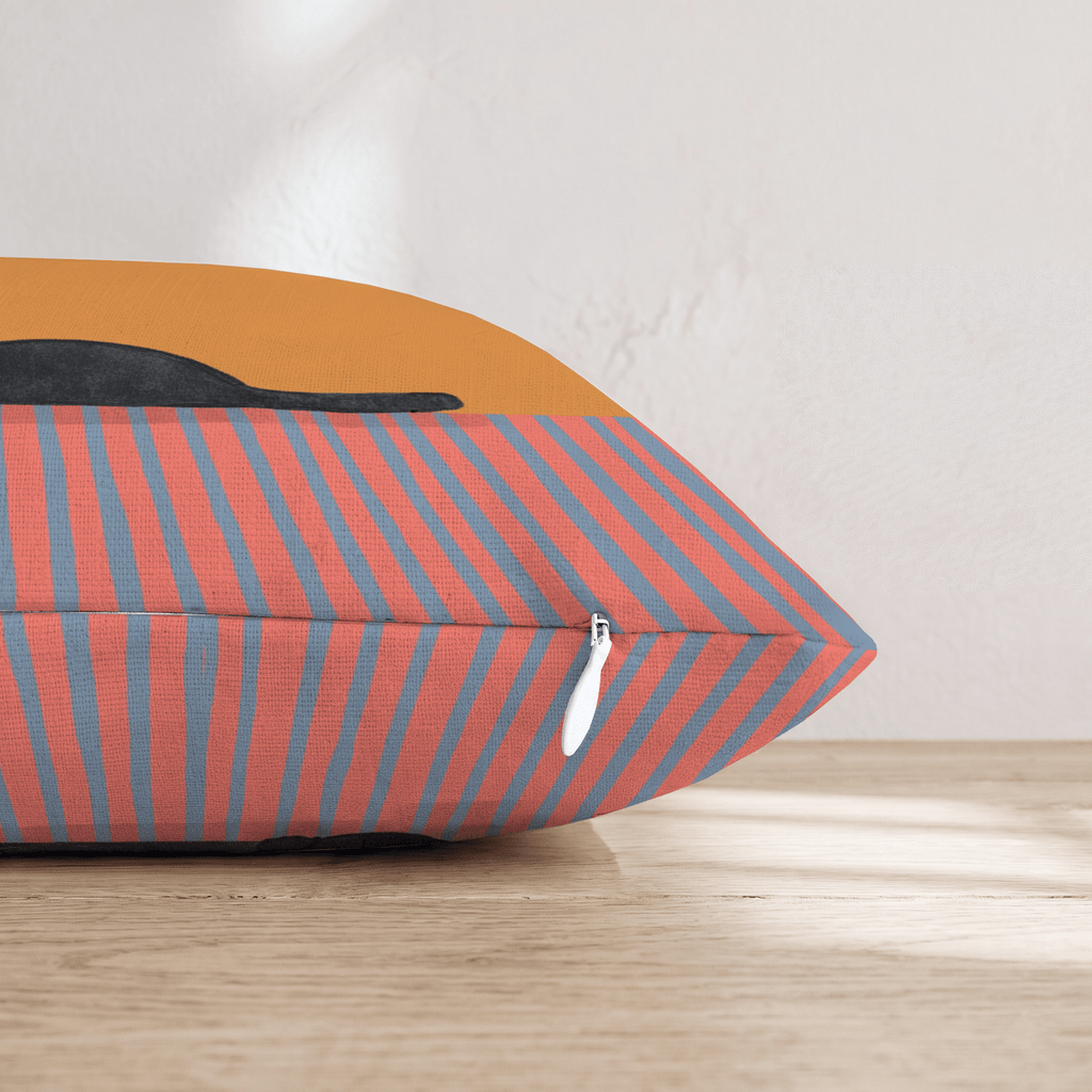 Fine Whisker Throw Pillow - Hillcroft Home