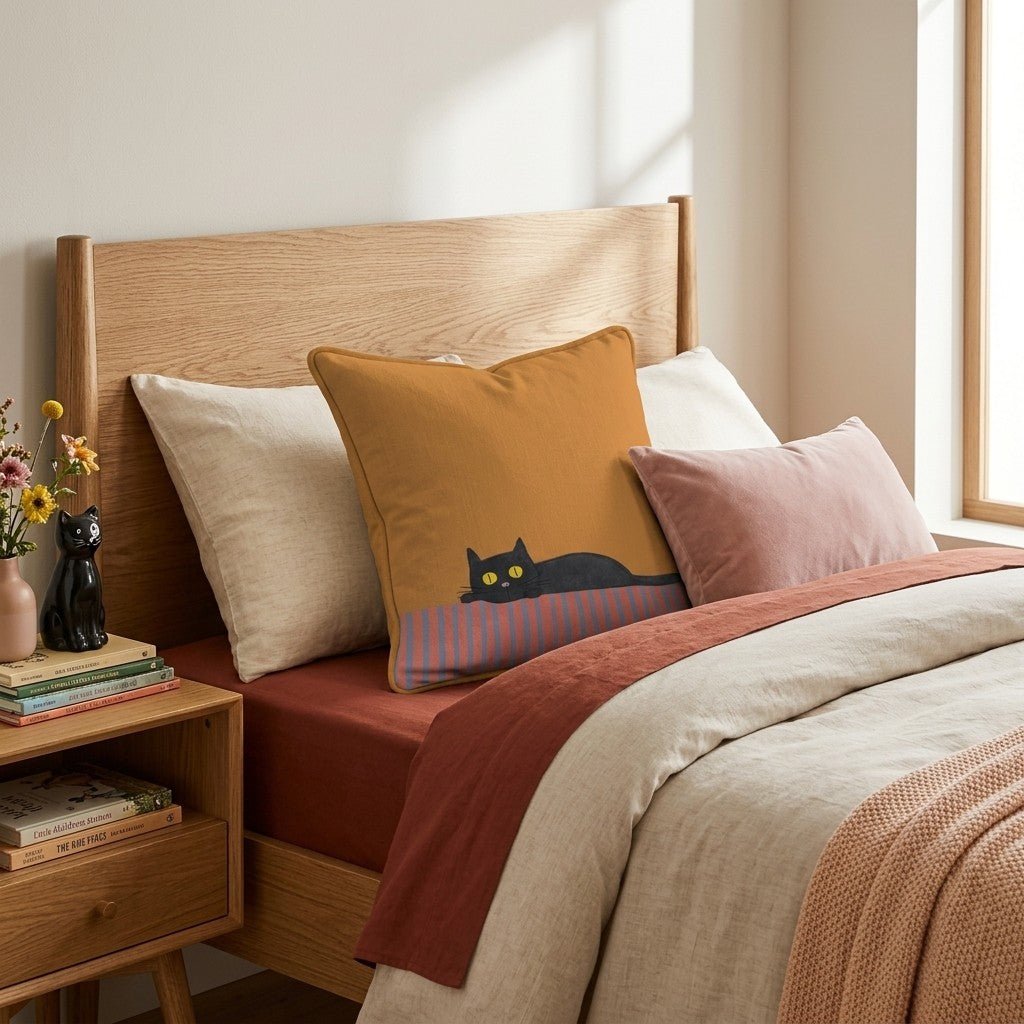 Fine Whisker Throw Pillow - Hillcroft Home