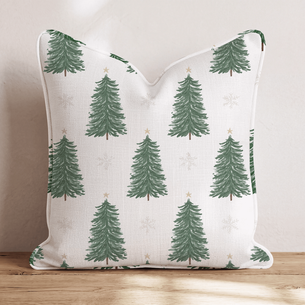 Fir-ever Yours Throw Pillow throw pillow - Hillcroft Home