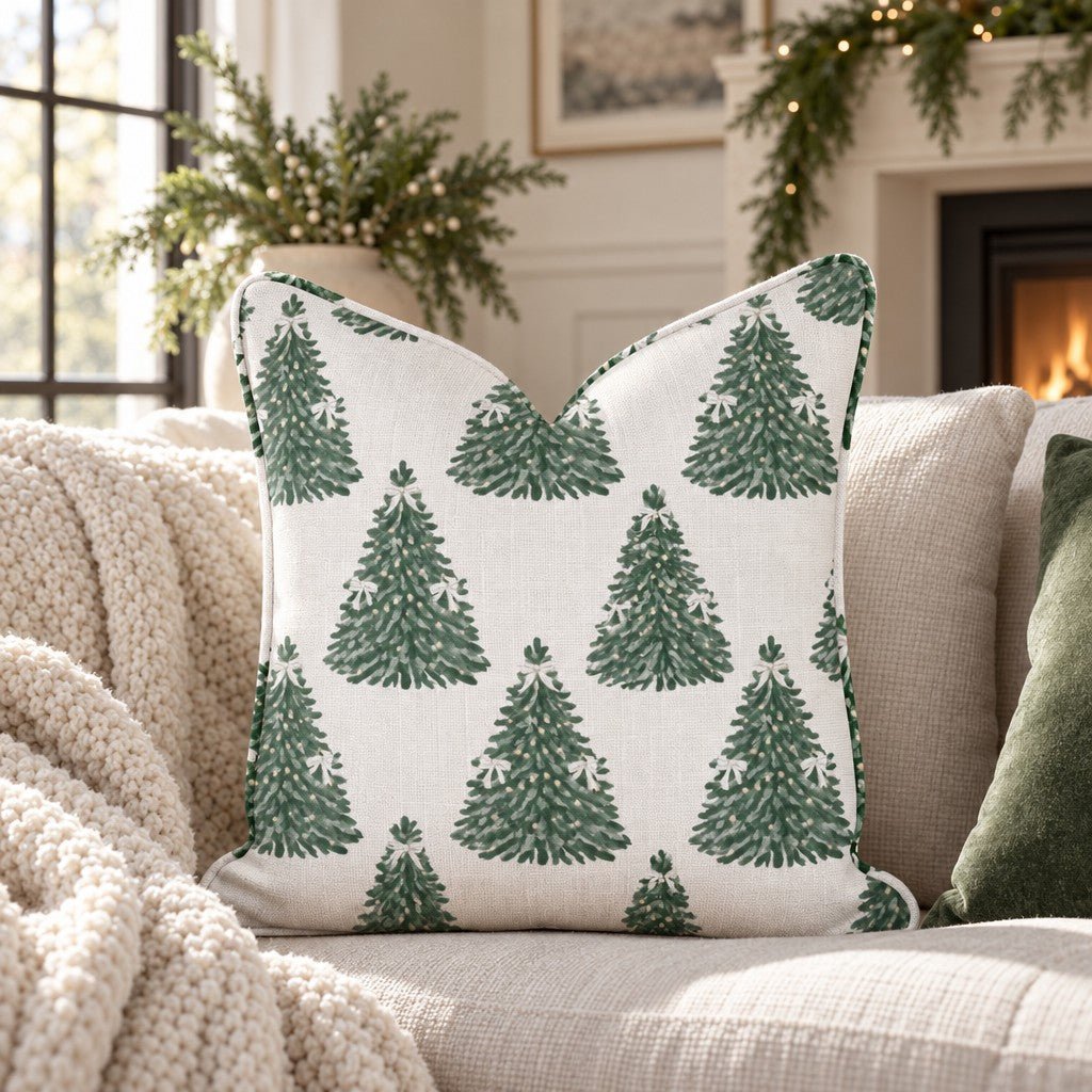 Fir Real Throw Pillow throw pillow - Hillcroft Home