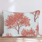 Fire Trees Throw Pillow - Hillcroft Home