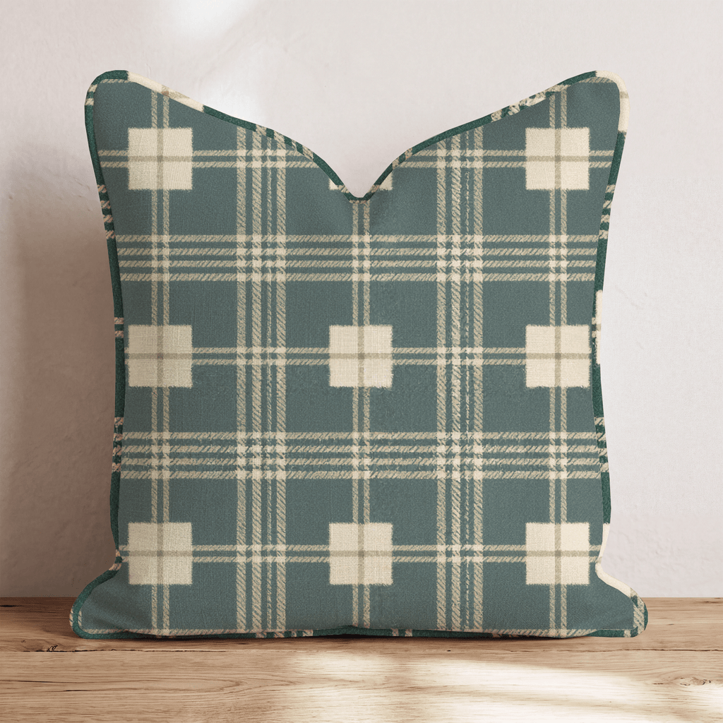 Fireside Flannel Throw Pillow throw pillow - Hillcroft Home