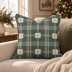 Fireside Flannel Throw Pillow throw pillow - Hillcroft Home