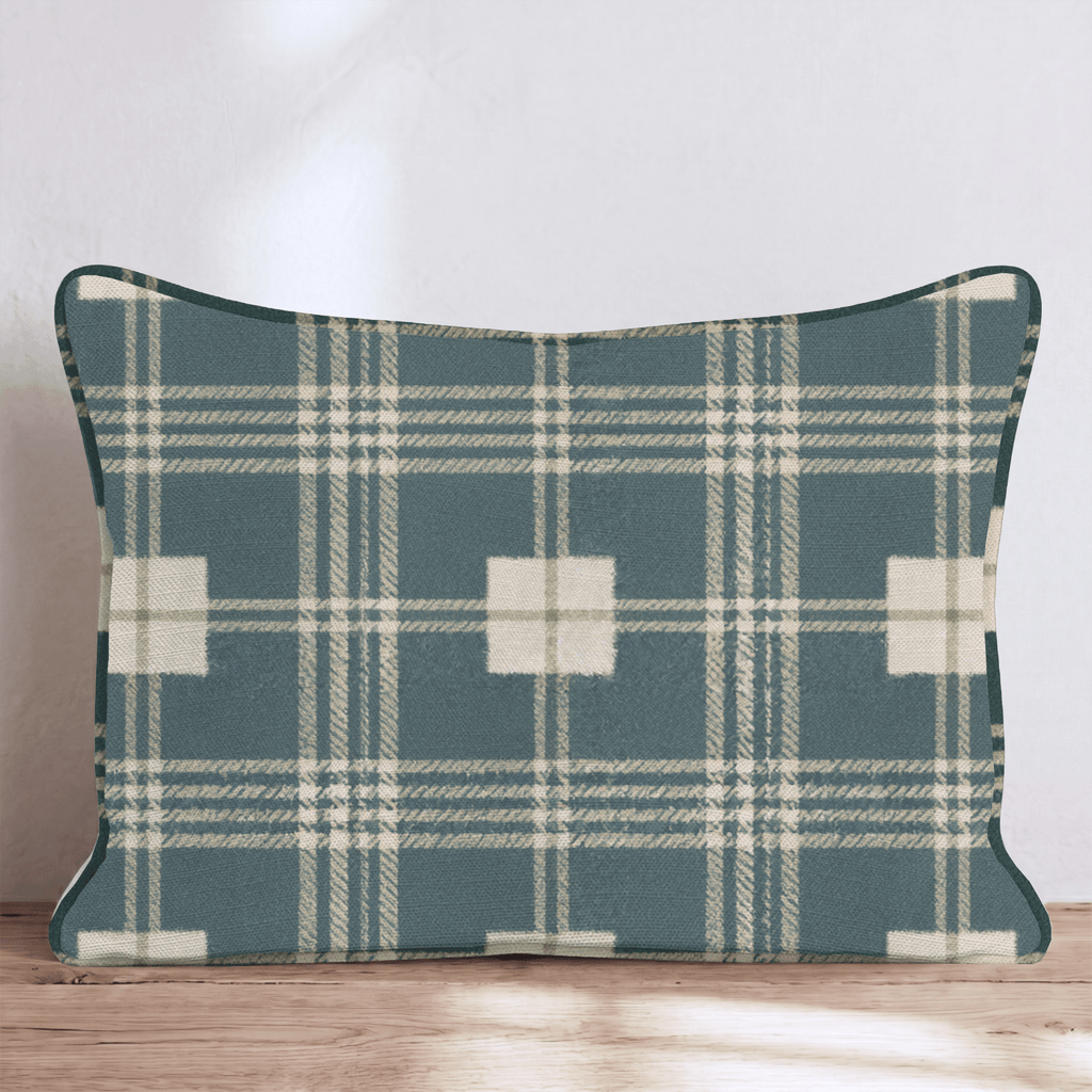 Fireside Flannel Throw Pillow throw pillow - Hillcroft Home