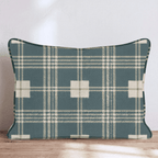Fireside Flannel Throw Pillow throw pillow - Hillcroft Home