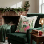 Fireside Story Night Throw Pillow - Hillcroft Home